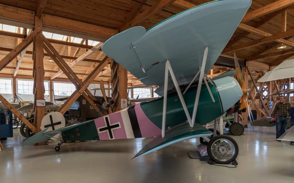 Fokker D.VI, réplique vue de profil