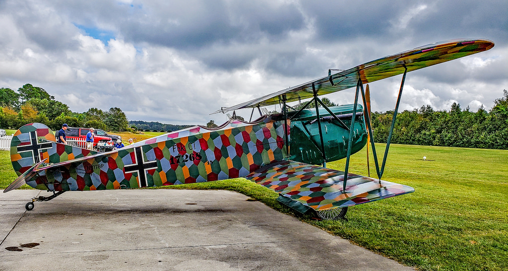 Fokker C.I, réplique vue de côté