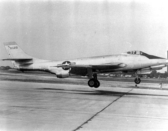 McDonnell XF-88 Voodoo à l'atterrissage