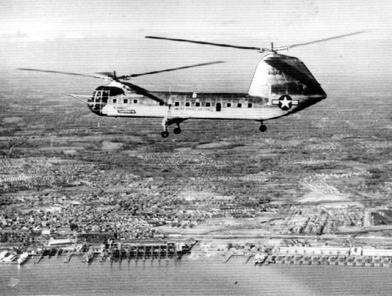 Piasecki YH-16 en vol