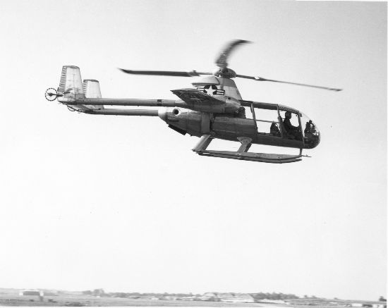 McDonnell XV-1 en vol vu de profil
