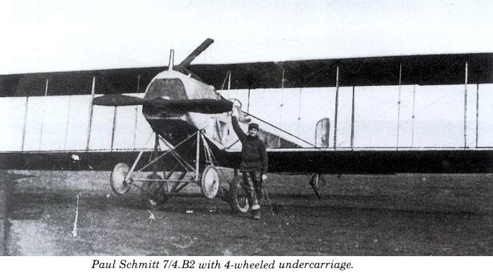 Paul Schmitt Type 7/4 vu de l'avant