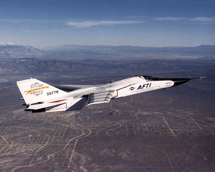 General Dynamics F-111 AFTI de la NASA