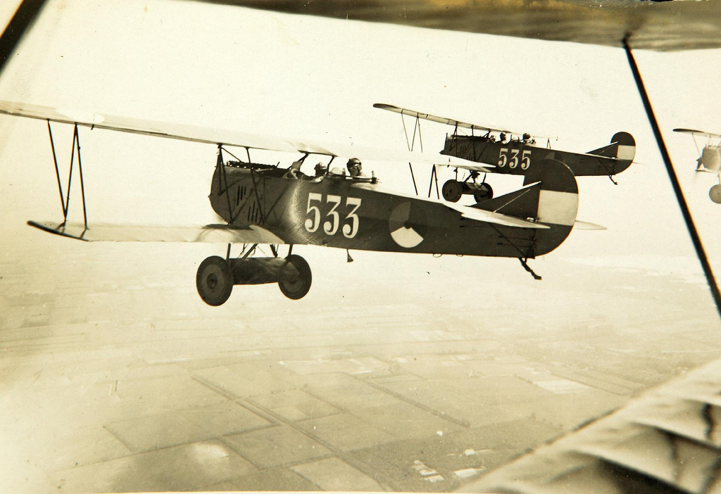 Fokker C.I néerlandais en formation