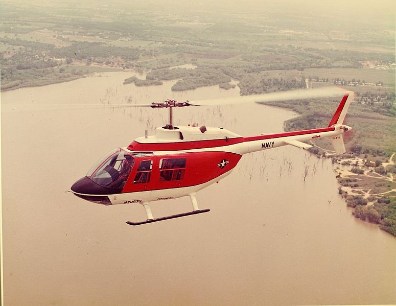 Bell 206 (TH-57A) de l'US Navy