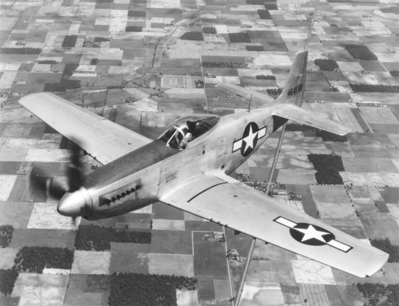 North American P-51H Mustang de l'USAAF