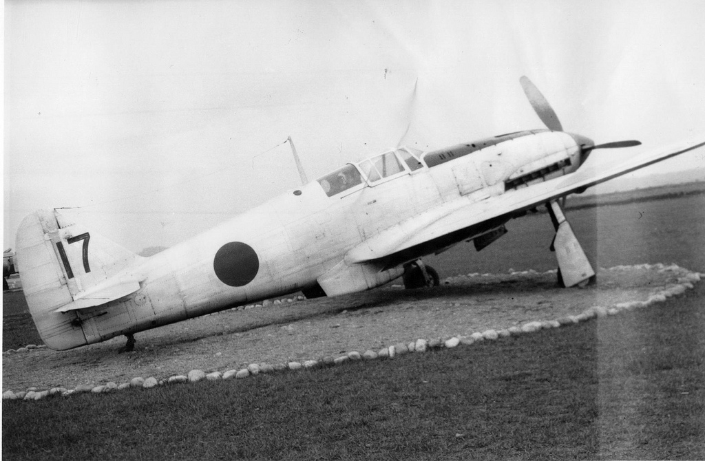 Kawasaki Ki-61-II "Tony" vu de l'arrière
