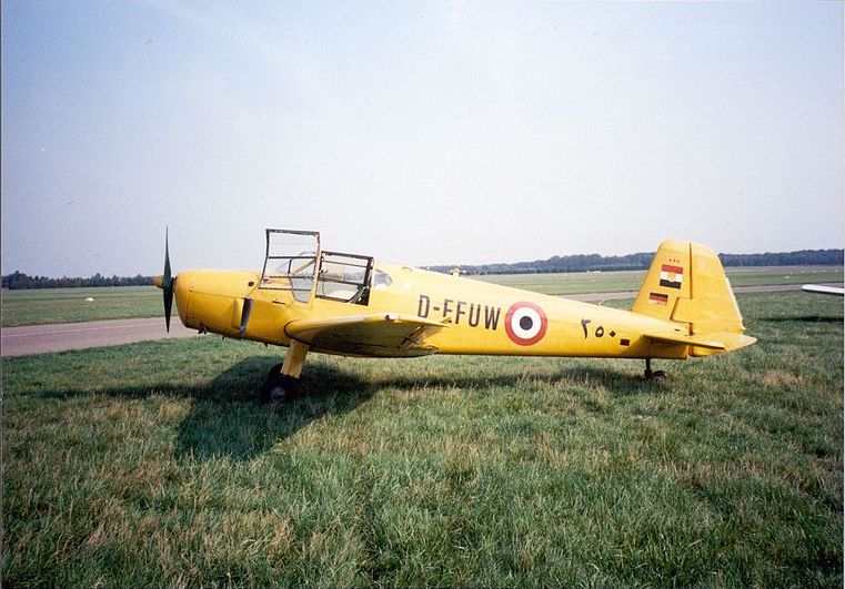 Bücker Bü 181 Bestmann "Goumhoria" aux couleurs égyptiennes