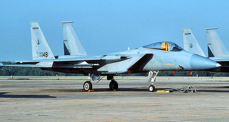 McDonnell Douglas F-15A de l'USAF au sol