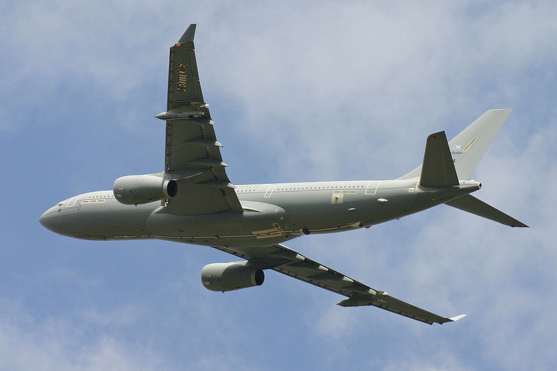 Airbus A330 MRTT (Voyager KC.2) de la RAF en vol