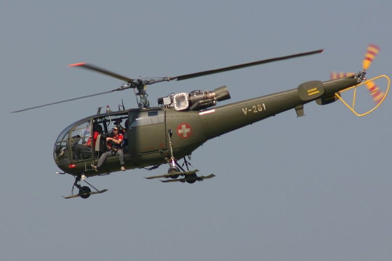 Sud-Aviation SA 316B Alouette III suisse