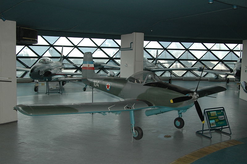 Soko J-20 Kraguj au musée