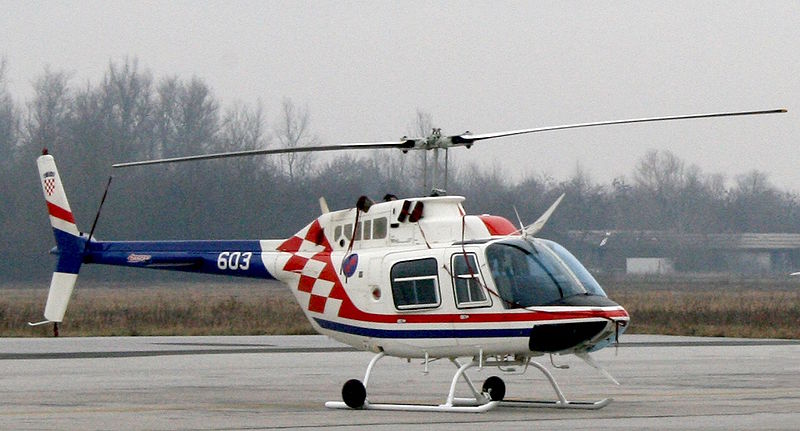 Bell 206B Jet Ranger II croate