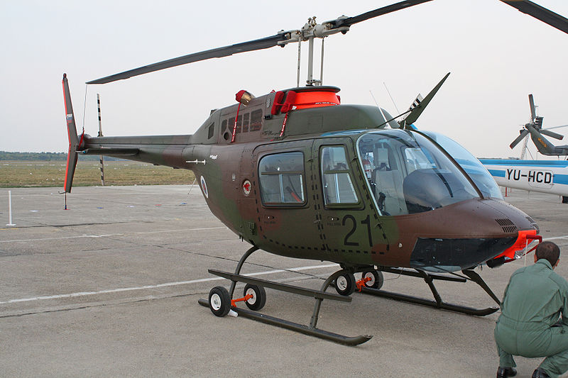 Bell 206B-3 Jet Ranger III slovène