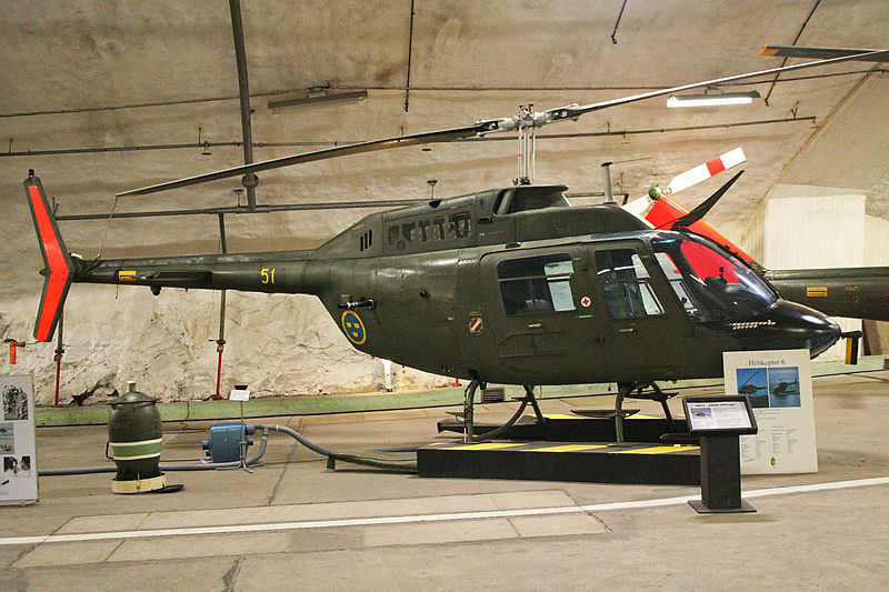 Bell 206 (HKP 6B) de la marine suédoise