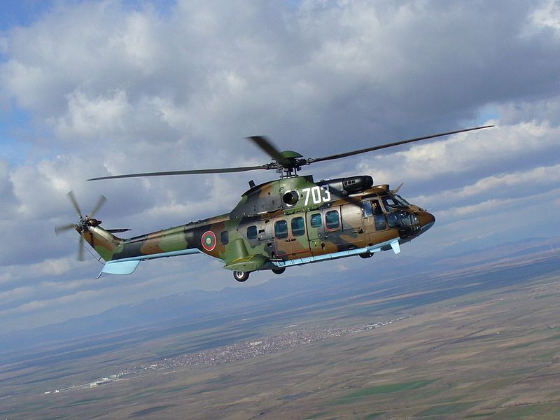 Aérospatiale AS532 AL Cougar bulgare