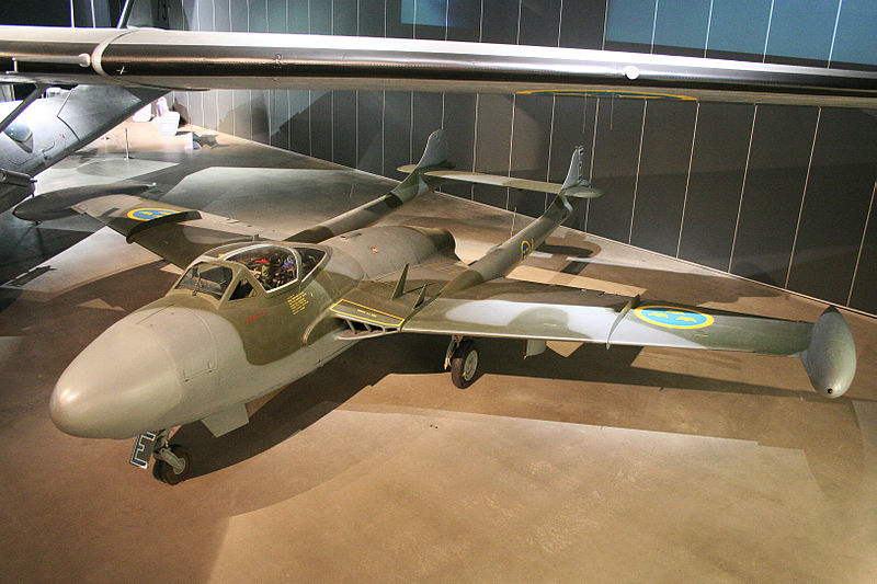 De Havilland DH-112 Venom NF.51 (J 33) suédois