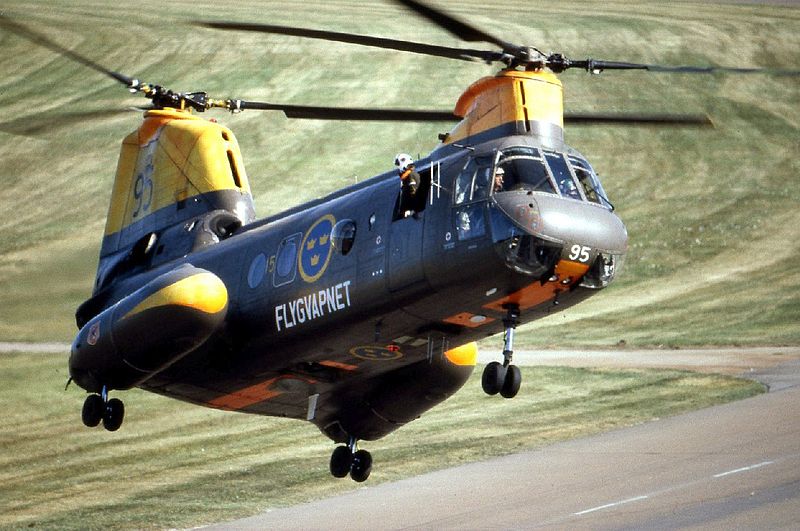 Boeing-Vertol H-46 Sea Knight (HKP 4A) suédois