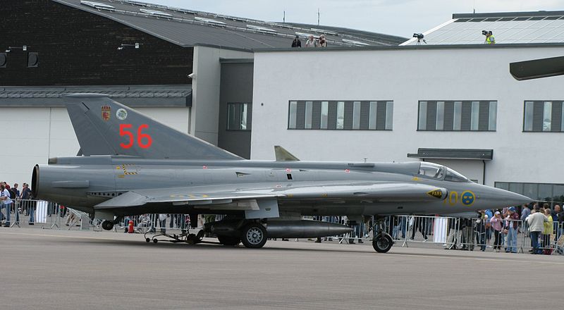Saab J 35J Draken suédois