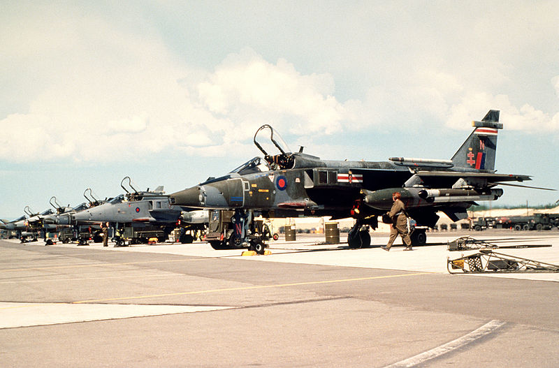SEPECAT Jaguar GR.1A de la RAF