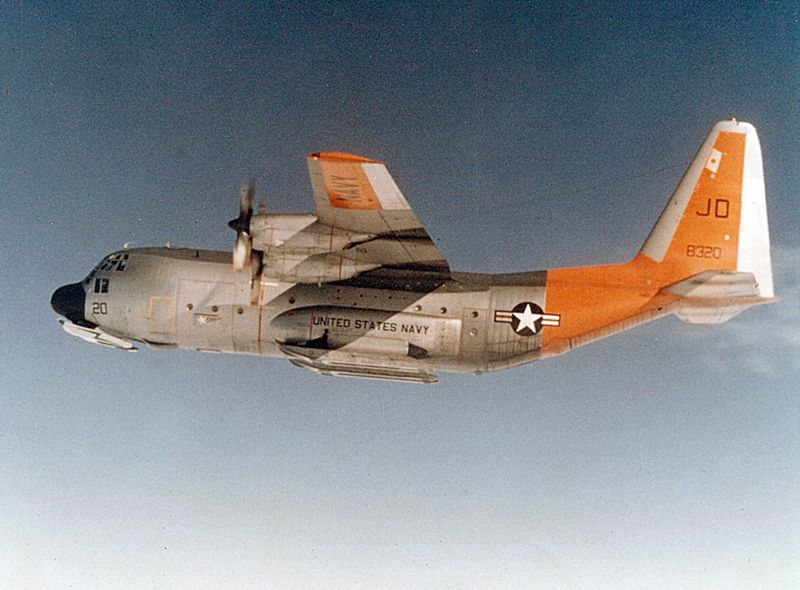 Lockheed LC-130F Hercules de l'US Navy en vol
