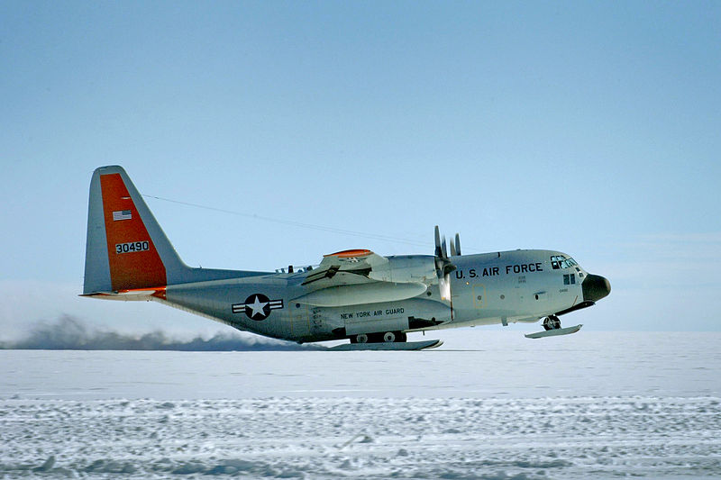 Lockheed LC-130H de l'USAF au décollage