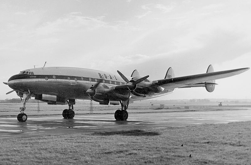 Lockheed C-69C Constellation de la BOAC