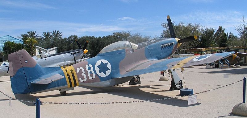 North American P-51D Mustang israélien