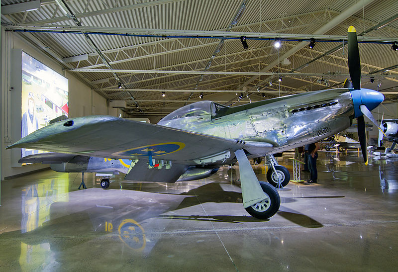 North American P-51D Mustang (J 26) suédois