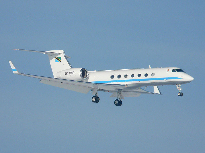 Gulfstream V (G550) tanzanien