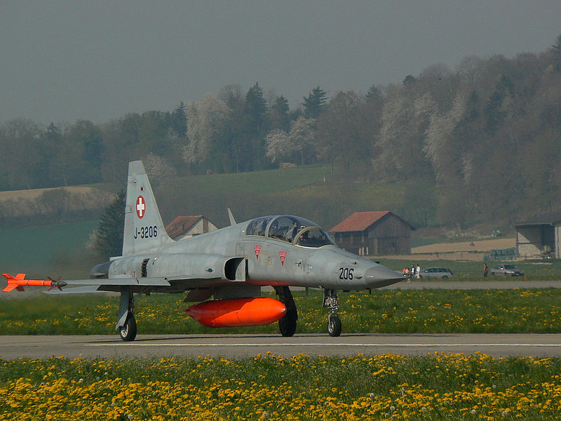 Northrop F-5F Tiger II suisse