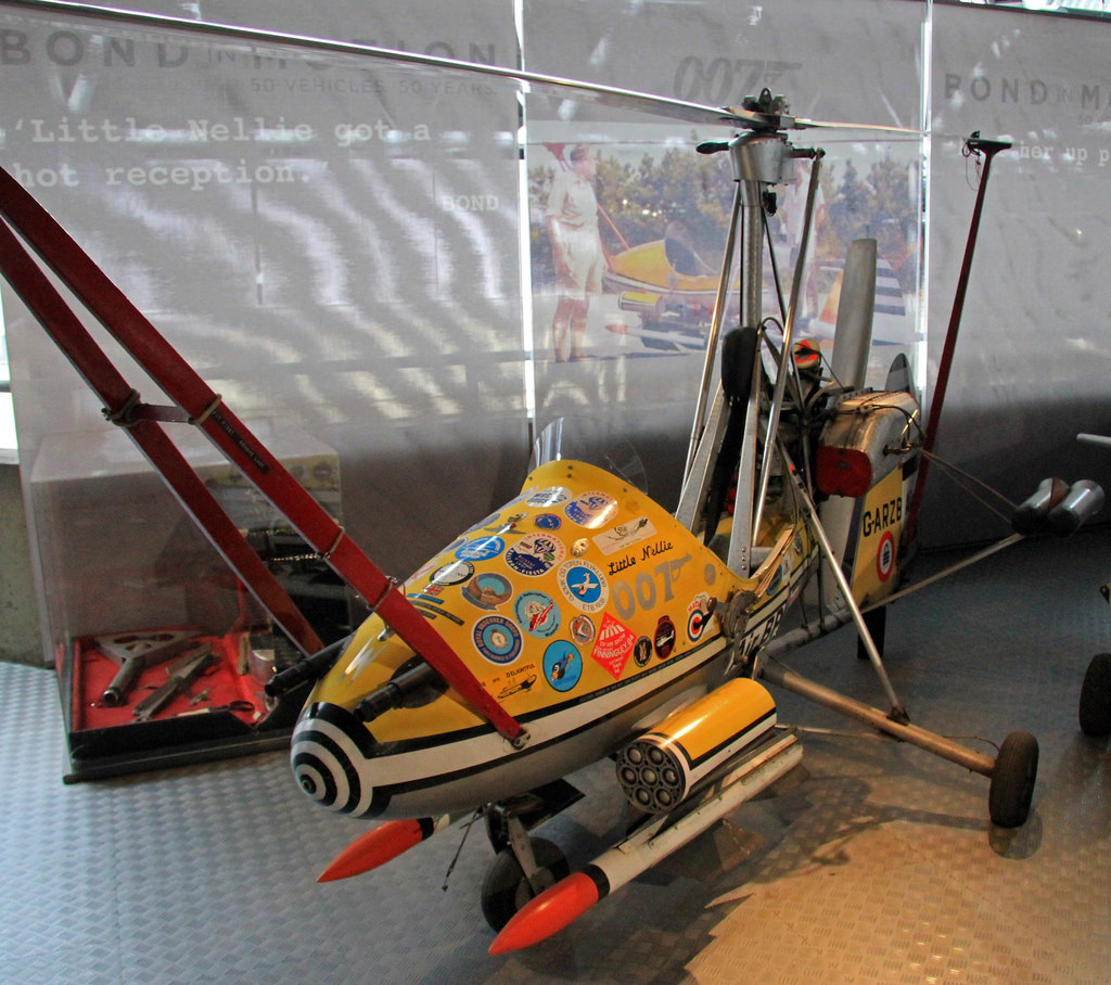 Wallis WA-116-007 Little Nellie vu de l'avant