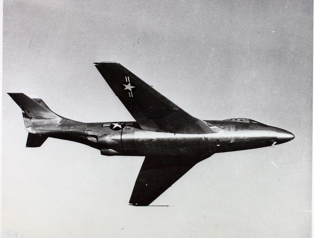 McDonnell XF-88A Voodoo en vol