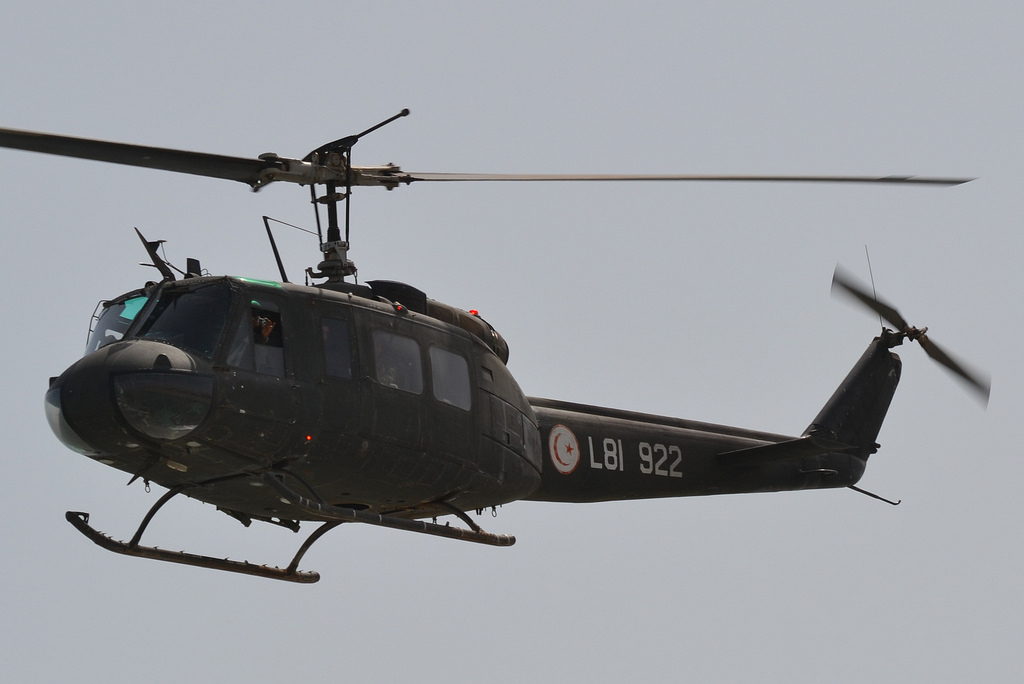 Bell UH-1H Huey tunisien