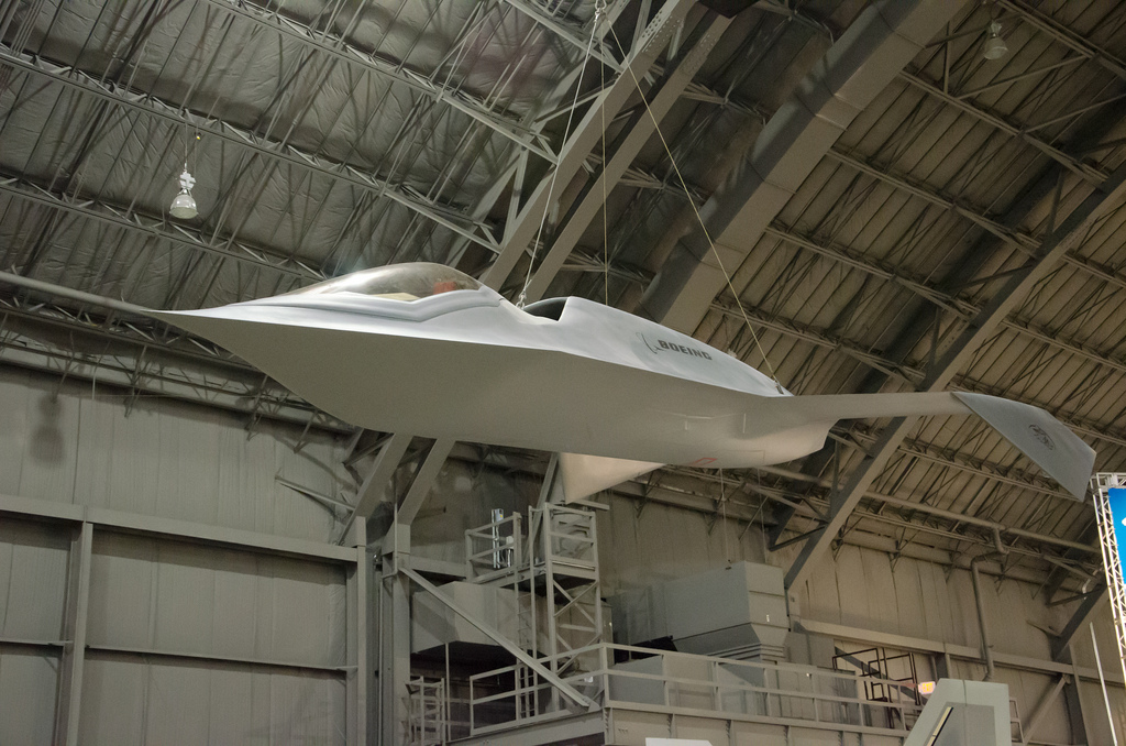 McDonnell Douglas Bird of Prey vu de l'avant