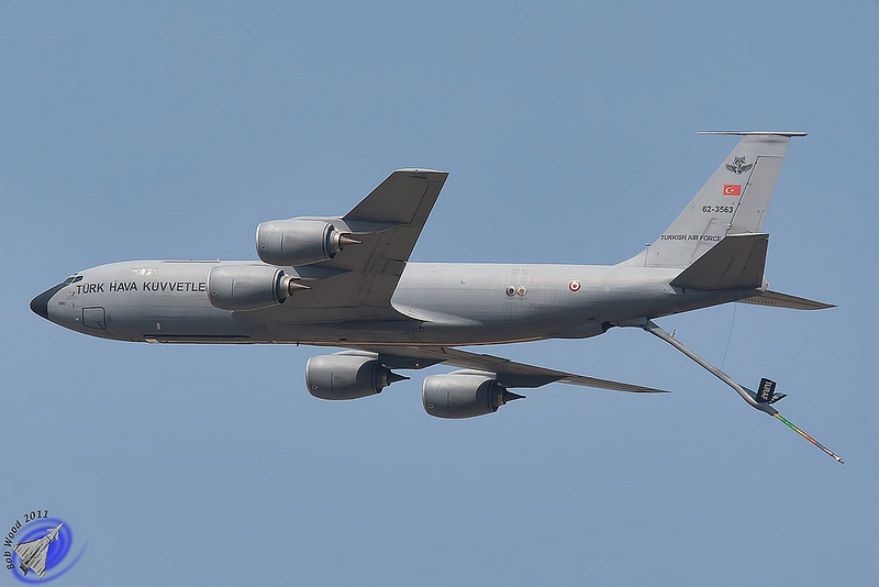 Boeing KC-135R Stratotanker turc en vol