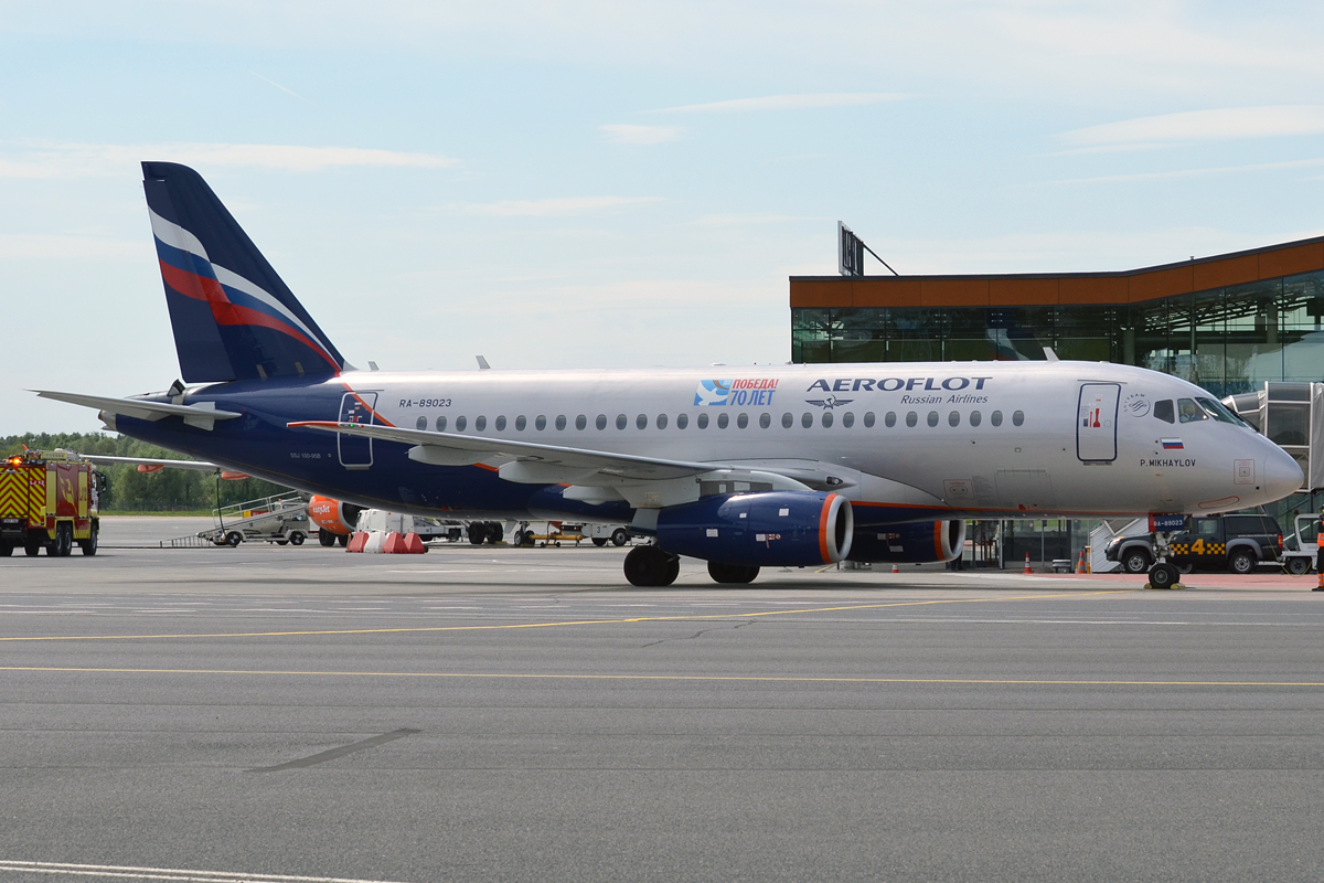 Sukhoï SuperJet 100 d'Aeroflot