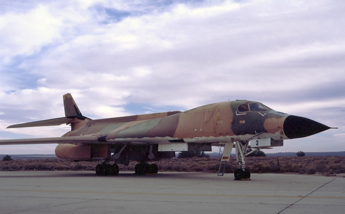 Rockwell B-1A Lancer camouflé - Prototype n°3