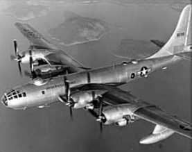 Boeing B-50A Superfortress de l'USAF "Lucky Lady II" en vol