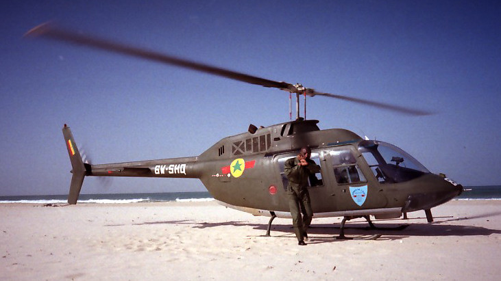 Agusta/Bell AB 206A-1 sénégalais