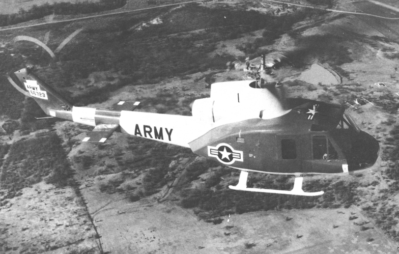 Bell 533 en vol sans ailes ni réacteurs