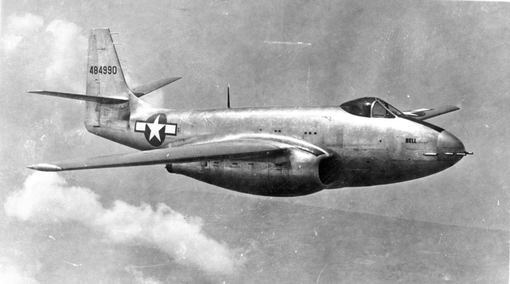 Bell XP-83 en vol