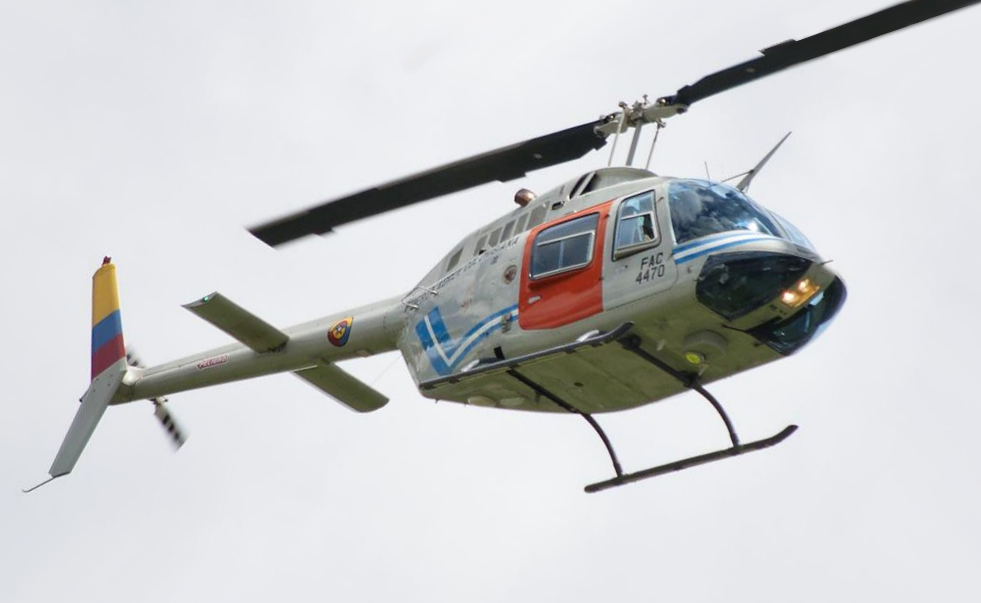 Bell 206B-3 Jet Ranger III colombien