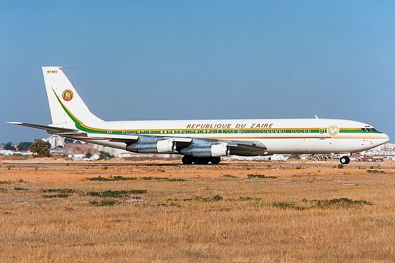 Boeing 707-382B zaïrois