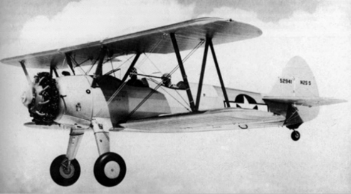 Boeing-Stearman 75 Kaydet (N2S-5) de l'US Navy
