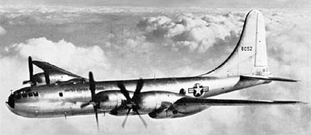 Boeing B-50 Superfortress (TB-50D) de l'USAF en vol