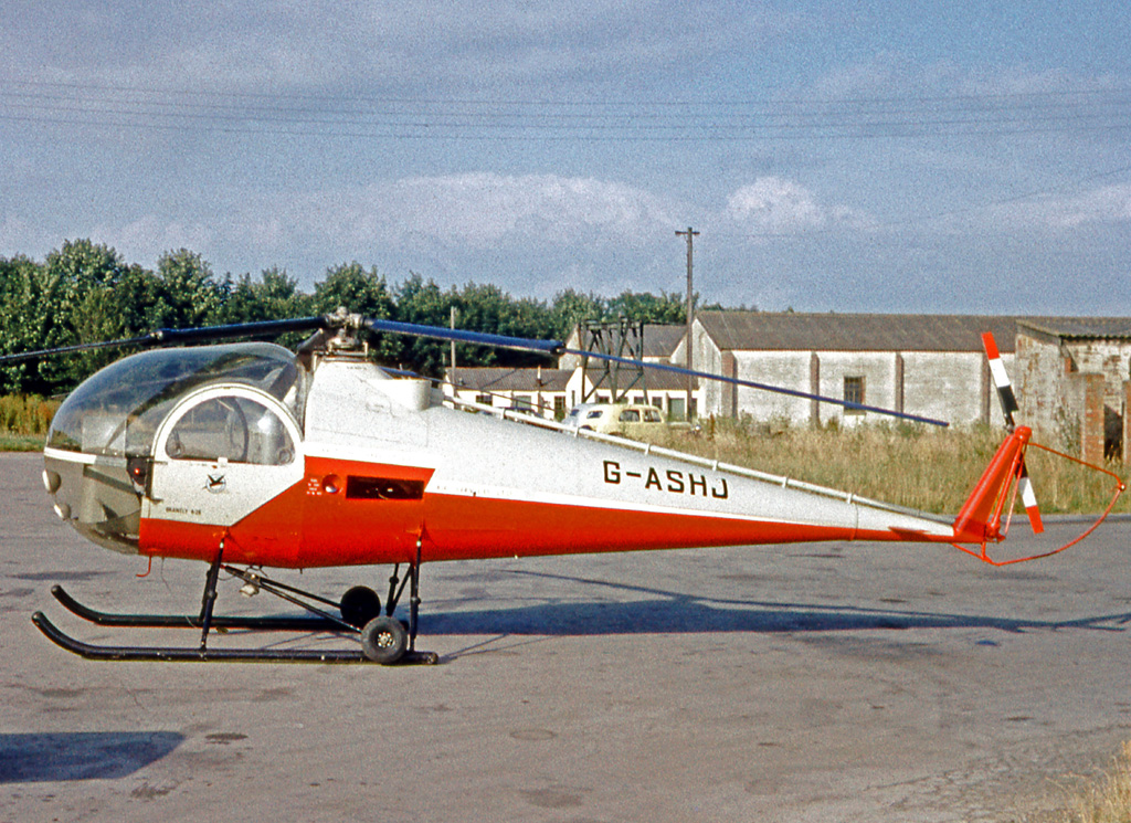 Brantly B-2 vu de profil