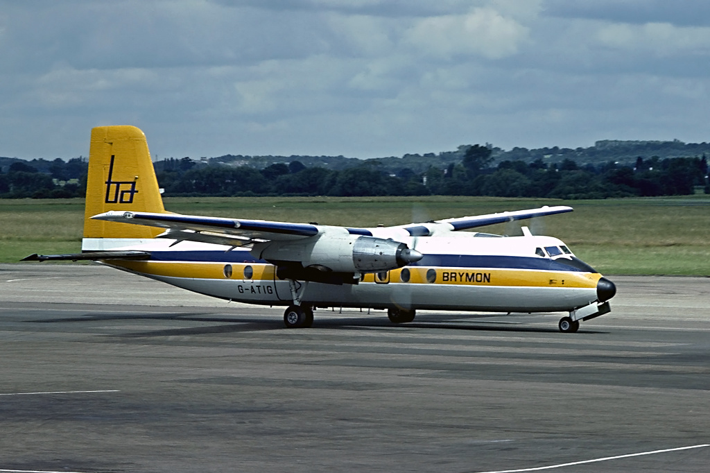 Handley Page HPR.7 Dart Herald 200 au roulage