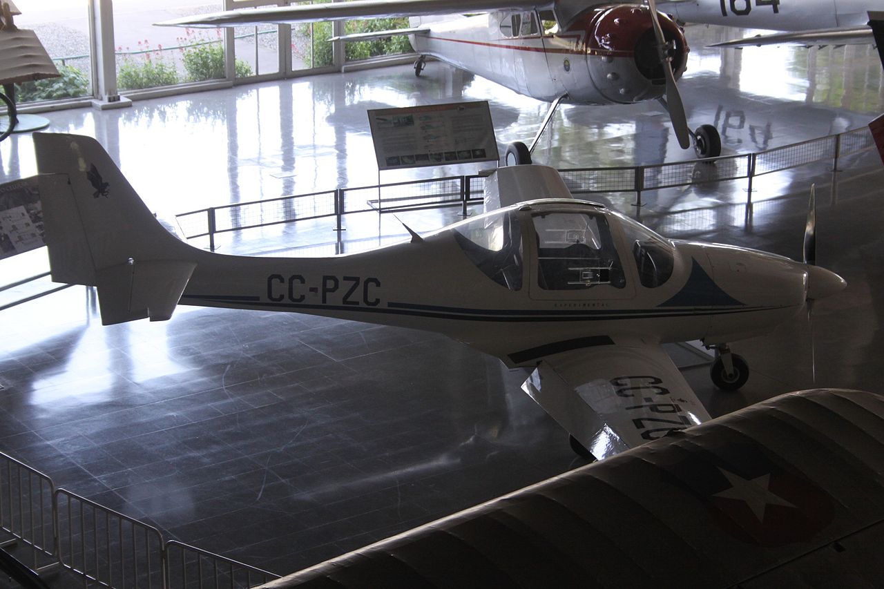 Enaer ECH-02 Namcu, vue aérienne