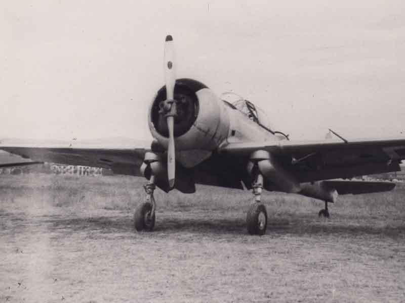 Curtiss-Wright CW-22B turc vu de l'avant